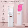 Zero Damage Electric Curling Eyelash Curler Beauty Eyelash Curler(Pink)