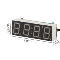 High-Precision RX8025T Digital Clock Module LED Digital Tube Electronic Clock(Green)