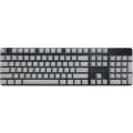 Mechanical Keyboard Laser PBT Keycap Light Gray Front Words