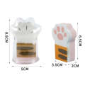 2 PCS Long Cat Claw Wet and Dry Use Puff with Storage Box(02)