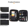 GHKJOK GH1322 Large Capacity U Disk SD Card Mobile Hard Disk Bag(Black)