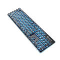 LANGTU L1 104 Keys USB Home Office Film Luminous Wired Keyboard, Cable Length:1.6m(Ice Blue Light...