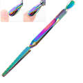 X-Shaped Stainless Steel Shaping Clip Nail Art Tools, Specification type: Colorful Titanium Diamond