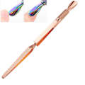 X-Shaped Stainless Steel Shaping Clip Nail Art Tools, Specification type: Rose Gold Diamond