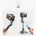 Removable Fill Light Phone Handheld Stabilizer with APP(Q09 Black)