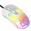 LEAVEN S50 6Keys Macro Definition Programmable RGB Lighted Gaming Wired Mouse, Cable Length: 1.5m...