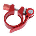 5 PCS Bicycle Accessories Quick Release Clip Road Bike Seatpost Clamp, Size: 28.6mm(Red)