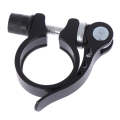 5 PCS Bicycle Accessories Quick Release Clip Road Bike Seatpost Clamp, Size: 28.6mm(Black)