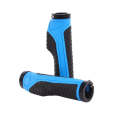 1 Pair Bicycle MTB Bike Handlebar Grips Rubber Anti-Slip Racing Bike Grip(Blue)