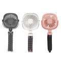 Octopus Stroller Deformation Fan Desktop Portable Handheld USB Small Fan, Colour: 1200mAh White