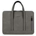 Q5 PU Waterproof and Wear-resistant Laptop Liner Bag, Size: 15 / 15.4 / 15.6 inch(Dark Gray)