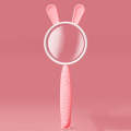 3x Magnifying Glass HD Cartoon Magnifying Glass Toy Gift For Children(Pink Rabbit)