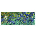 300x800x4mm Locked Am002 Large Oil Painting Desk Rubber Mouse Pad(Iris)