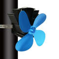 YL603 Thermodynamic Magnetless Wall Mounted Fireplace Fan(Blue)