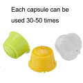 2 Sets Coffee Capsule Filter Cup  For Dolce Gusto Coffee Machine Color Random Delivery