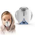 Hands-free Wearable Micro-mesh Nebulizer for Adults and Children ,Style: USB Style(Blue White)