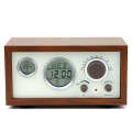 SY-601 Home Multifunctional Retro Wooden Radio Electronic Thermometer Alarm Clock(Random Color De...