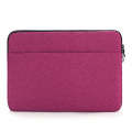 Waterproof & Anti-Vibration Laptop Inner Bag For Macbook/Xiaomi 11/13, Size: 14 inch(Rose Red)