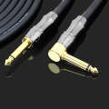 KGR Guitar Cable Keyboard Drum Audio Cable, Specification: 20m(Elbow Straight Jack)