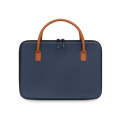 Baona BN-F020 Multifunctional Waterproof Wear-resistant Computer Bag, Specification: Leather (Nav...