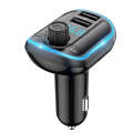 T829S Car Bluetooth Hands-free MP3 Blue Ambient Light
