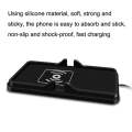 C6 15W 2 In 1 Multi-Function Car Wireless Charger Anti-Slip Launching Pad(Black)
