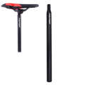 FMFXTR Aluminum Alloy Mountain Bike Extended Seat Post, Specification: 31.8x530mm (Black)