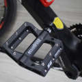 FMFXTR Mountain Bicycle Pedal Nylon Fiber Bearing Non-Slip Pedal(SG-12B Black)