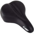 FMFXTR Mountain Bicycle Cushion Saddle Soft Wide Comfortable Spring Seat Cushion(Black)