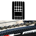 FMFXTR Bicycle Protection Chain Sticker Front Fork Protective Film, Color: Matt Color