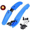 2632 Bicycle Quick Release Mudguards, Style: Widened (Blue)