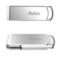 Netac U388 High Speed USB3.0 Metal Rotating Car Computer U Disk, Capacity: 32GB