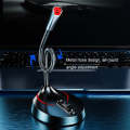 F12 Metal Hose Meeting Desktop Microphone, Spec: USB Version (Black)