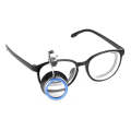 10X Clip On Eyeglass Magnifier Watch Repair Tool Loupes Magnifying Lens