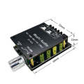 ZK-1002L Mini High Power Bluetooth Amplifier Board with Knob Adjust Volume Switch