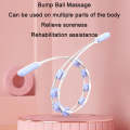 Shoulder Neck&Back Dredging Meridian Manual Roller Massager(Pink)