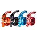 ZTTO Folding Bicycle Seatpost Clamp Retrofit Accessories, Color: 39.8mm (Orange)