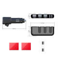 SHUNWEI Car Cigarette Lighter Charger 12/24V USB Converts Socket, Style: 3 Holes 2 USB Voltage