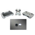 2 Sets Drone Body Remote Control Charging Port Dust Plug for DJI Mini 3 Pro(Transparent+Black)