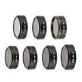 JSR G-HD Lens Filter for DJI Phantom 4 ADVANCED/Pro+,Model: UV+CPL+ND4+ND8+ND16+ND32