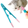 Cat Eye Brush Pet Eye Cleaner Cat Hair Knot Brush(Blue Pink)