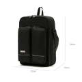 BKANO Storage Bag Shoulder Bag Messenger Bag Suitcase for DJI Mini 3 Pro(Black)