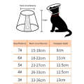 Pet Protective Headgear Cat And Dog Anti-Bite Collar After Cosmetic And Operation, Size: No.6/11cm