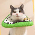 Cat Elizabeth Collar Kitten Anti-licking Collar Head Cover, Size: S(Rice Ball)