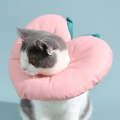 Cat Elizabeth Collar Kitten Anti-licking Collar Head Cover, Size: S(Peach)