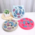 Cat And Dog Feeding Plate Slow Food Bowl Pet Interactive Feeder(Blue)