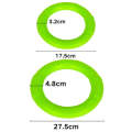 Dog Toys Pets Tension Ring Tooth Cleaning Toys, Specification: Green Small