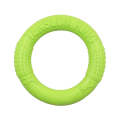 Dog Toys Pets Tension Ring Tooth Cleaning Toys, Specification: Green Large
