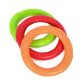 Dog Toys Pets Tension Ring Tooth Cleaning Toys, Specification: Red Small
