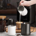 304 Stainless Steel Coffee Pot with Scale, Spec: 600ml (Beige Beak)